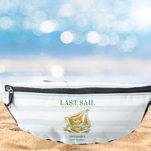 Last Sail Before the Veil Bachelorette Party Bum Bags