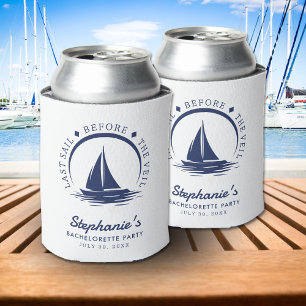 Last Sail Before the Veil Bachelorette Party Can Cooler