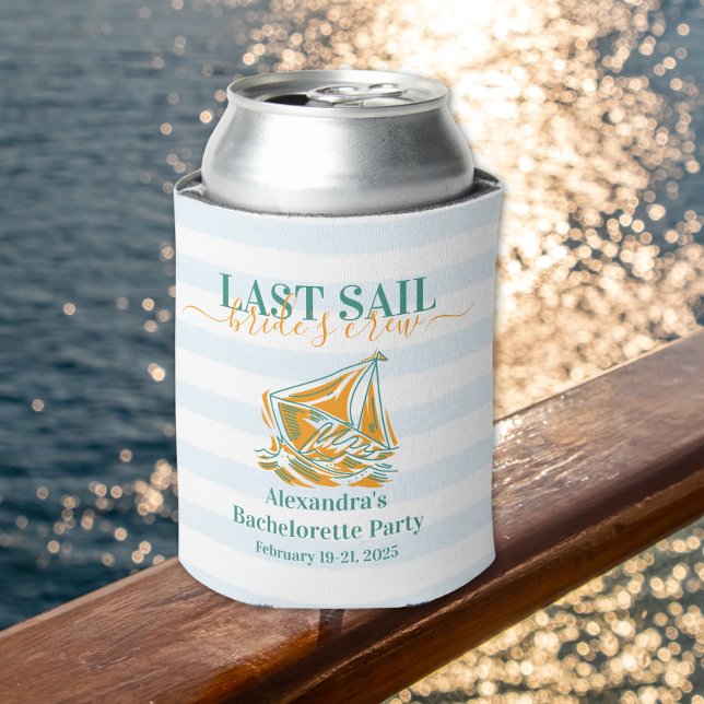 Last Sail Before the Veil Bachelorette Party  Can Cooler (Creator Uploaded)