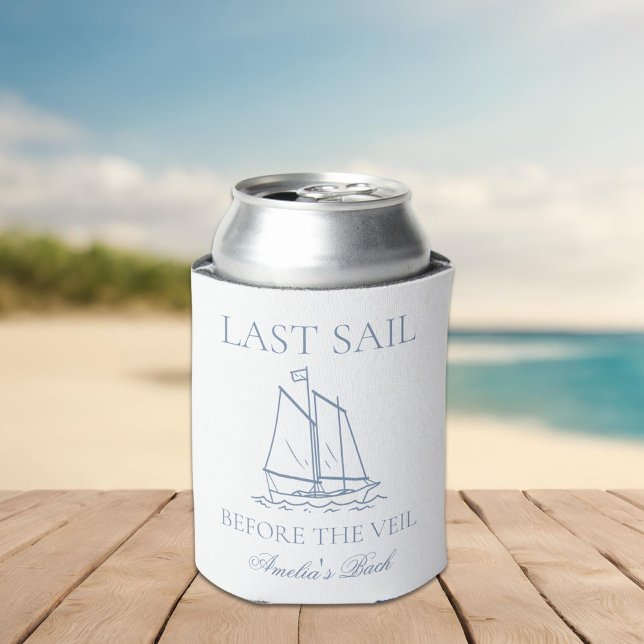 Last Sail Before The Veil Bachelorette Weekend Can Cooler (Creator Uploaded)