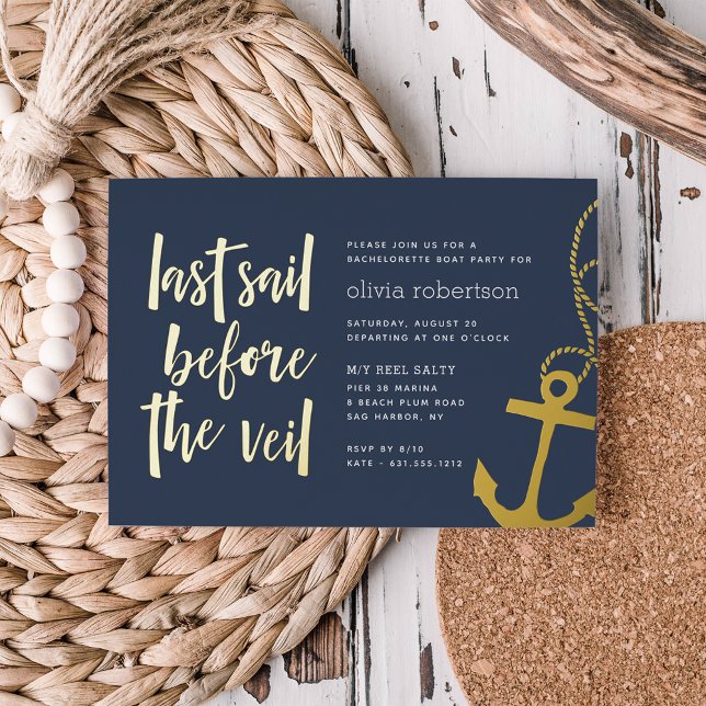 Last Sail Before the Veil Boat Bachelorette Party (Creator Uploaded)