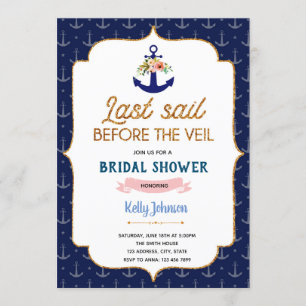 Last Sail Before the Veil invitation