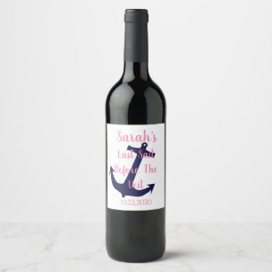 Last Sail Before The Veil Wine Lable Label