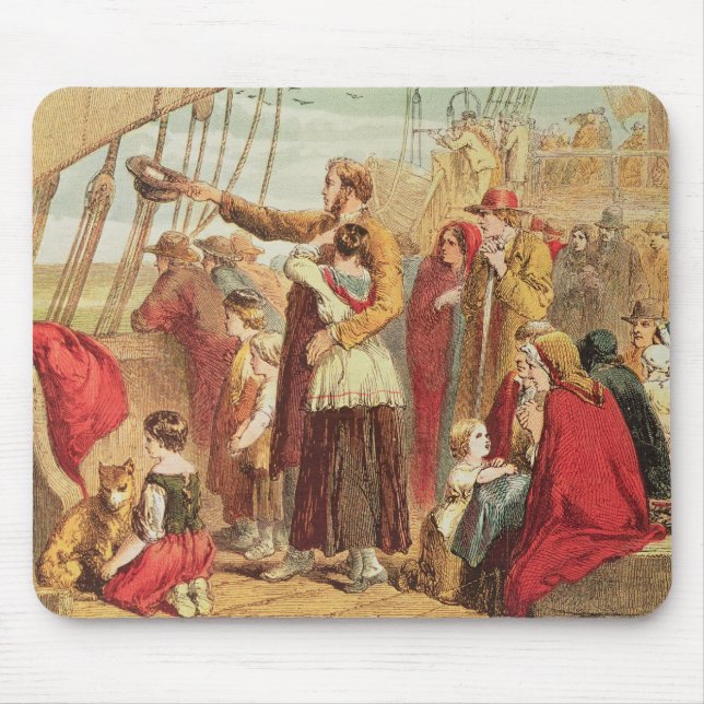 Last Sight of Old England Mouse Mat (Front)