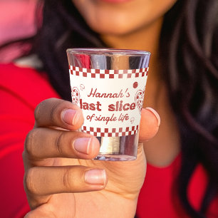 Last Slice of Single Life Pizza Bach Shot glass