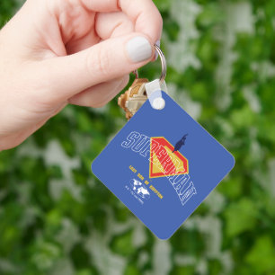 Last Son of Krypton Emblem Key Ring