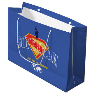 Last Son of Krypton Emblem Large Gift Bag