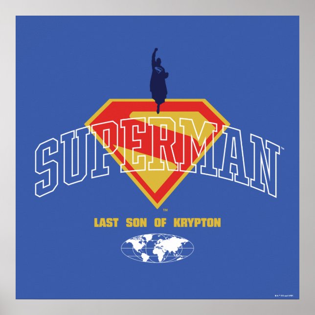 Last Son of Krypton Emblem Poster (Front)