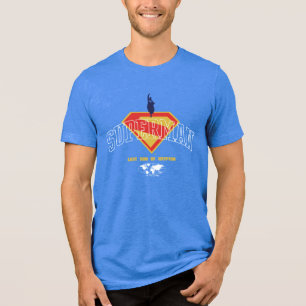 Last Son of Krypton Emblem Tri-Blend Shirt