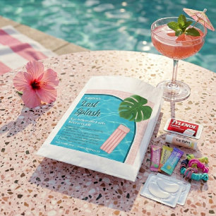 Last Splash Bachelorette Weekend Recovery Kit Favour Bags