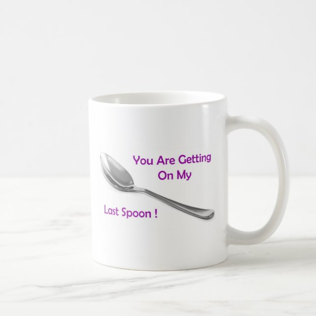 Last Spoon Coffee Mug (Right)