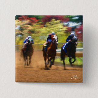 Last Stretch (Button) 15 Cm Square Badge