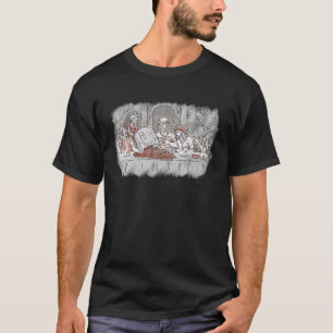 Last Supper Crab Boil Crawfish  Jesus Christian Go T-Shirt