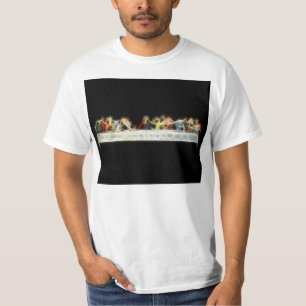 Last Supper da Vinci Jesus Fractal Painting T-Shirt