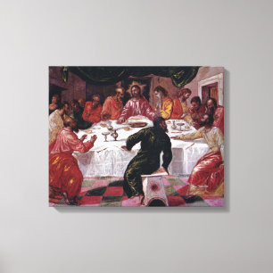 Last Supper - El Greco - c1595 Canvas Print