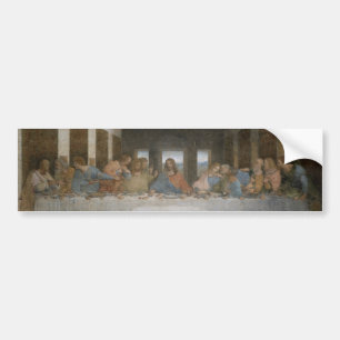 last supper man bumper sticker