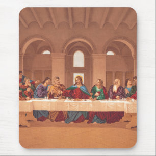 Last Supper of Jesus Christ Mouse Mat