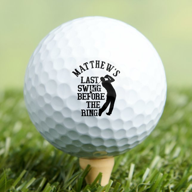 Last Swing Bachelor Party Golf Balls (Last Swing Bachelor Party Golf Balls)