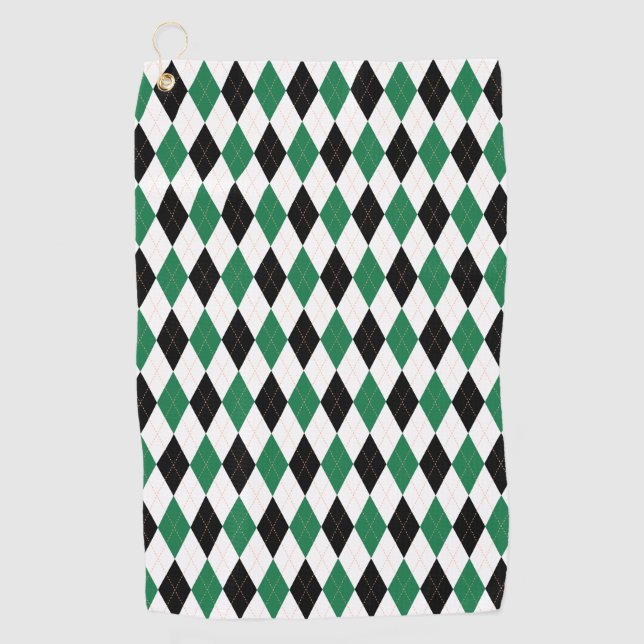 Last Swing Before The Ring Golf Bachelor Party Golf Towel (Front)