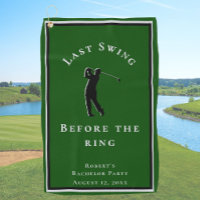 Last Swing Before The Ring Green Bachelor Party