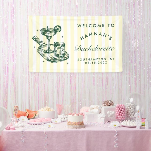 Last Swing Before The Ring Pickleball Bach Weekend Banner (Party)