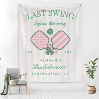 Last Swing Before The Ring Pickleball Bach Weekend Fleece Blanket