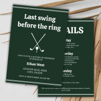 Last Swing Golf Stylish Bachelor Weekend Itinerary