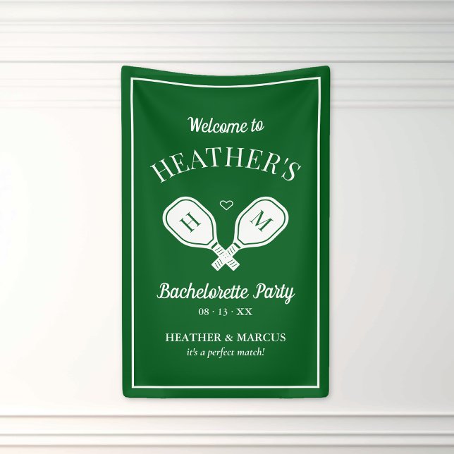 Last Swing Pickleball Bachelorette Banner (Creator Uploaded)