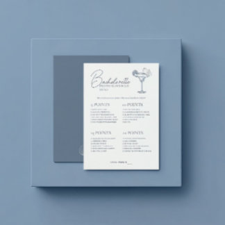 Last Toast Bachelorette Game Scavenger Hunt Card