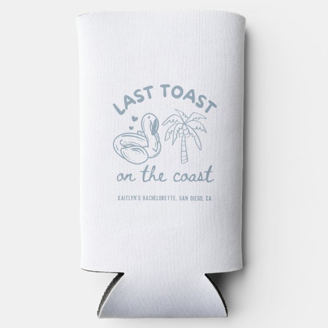 Last Toast Bachelorette Party Can Cooler Favour (Front)