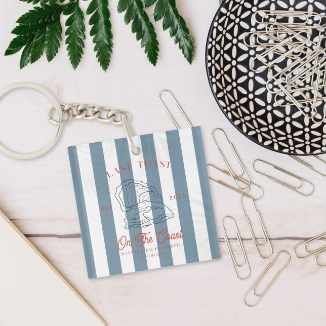 Last Toast on the Coast Bachelorette  Key Ring (Creator Uploaded)