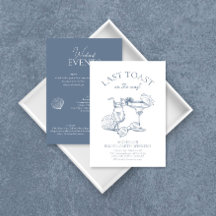 Last Toast On The Coast Bachelorette Weekend