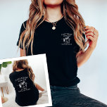 Last Toast On The Coast Beach Bachelorette Party T-Shirt<br><div class="desc">Celebrate the coastal charm with our Last Toast On The Coast Beach Bachelorette Party T-Shirt – the epitome of luxury and style for your beach bachelorette. This custom shirt is more than just stylish attire; it's a symbol of personalised luxury, making it perfect for your last toast on the coast....</div>