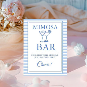 Last Toast On The Coast Mimosa Bar Table Sign
