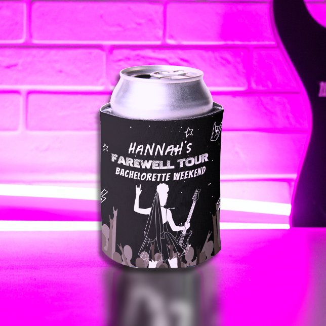 Last Tour Punk Rock Band Bachelorette Party name Can Cooler (Creator Uploaded)
