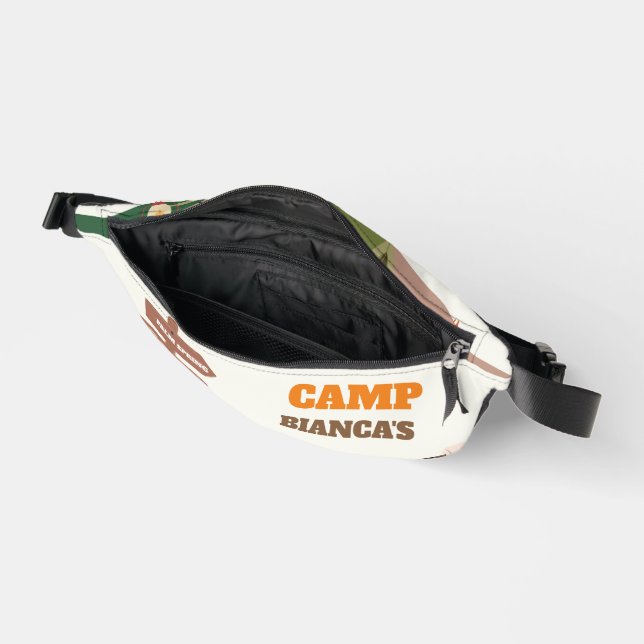 Last Trail Before The Veil Camp Bachelorette Bum Bags (Open)