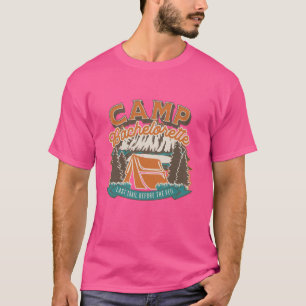Last Trail Before The Veil Mountain Camp Bachelore T-Shirt