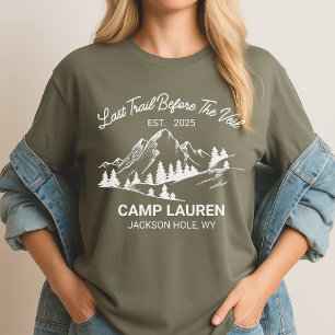 Last Trail Before the Veil Shirt, Custom Camp Bach T-Shirt