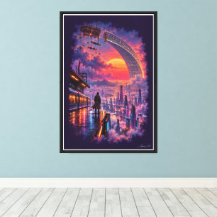 Last Train to Aurelion Canvas Print