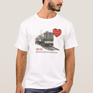 Last Trolley 70th Anniversary - Image on Front T-Shirt