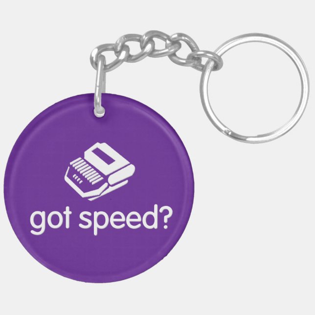 last word/ got speed steno key ring (Back Left)