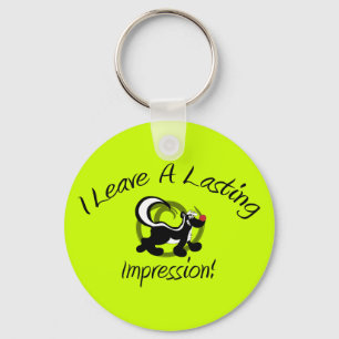 Lasting Impression Skunk Key Ring