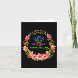 Lasting Peace Christmas Sticker Card