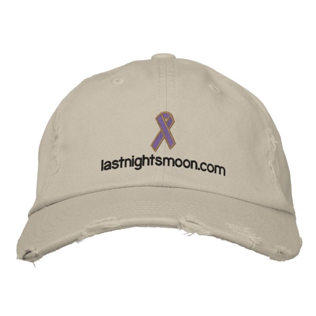 lastnightsmoon.com embroidered hat (Front)