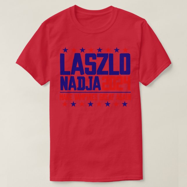 Laszlo Nadja 2024 T-Shirt (Design Front)