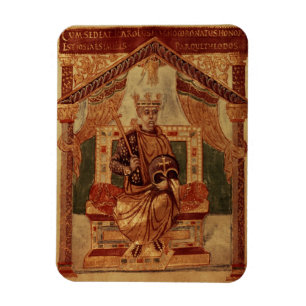 Lat 1152 f.3v Charlemagne (Carolus Magnus, Charles Magnet