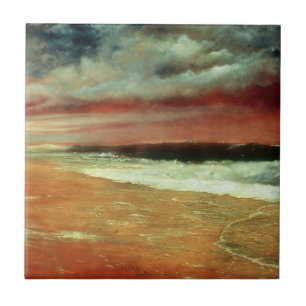 Late Afternoon by the Sea – Joaquín Clausell Tile