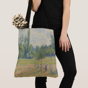 "Late Afternoon in our Meadow" - Camille Pissarro  Tote Bag