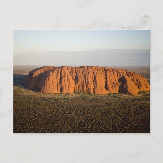 Late Afternoon Light on Uluru / Ayers Rock, Postcard (Front)