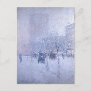 Late Afternoon New York Winter - Childe Hassam Postcard